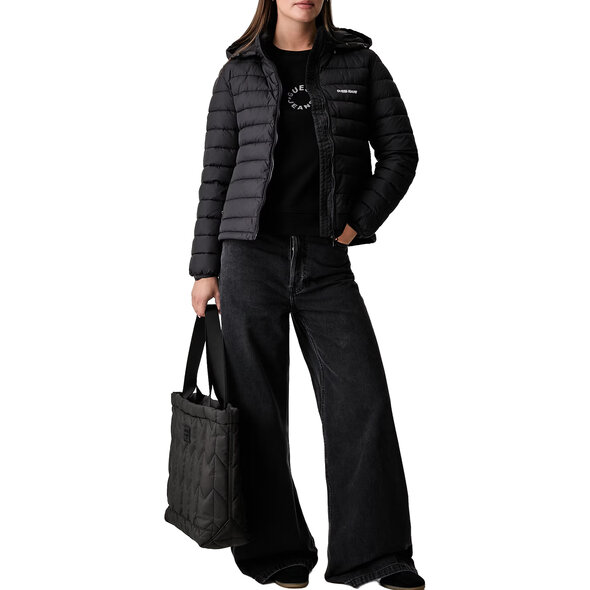 GUESS PANELED PUFFER ΜΠΟΥΦΑΝ ΓΥΝΑΙΚΕΙΟ W6YL09W2799-JBLK