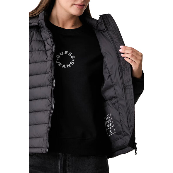 GUESS PANELED PUFFER ΜΠΟΥΦΑΝ ΓΥΝΑΙΚΕΙΟ W6YL09W2799-JBLK