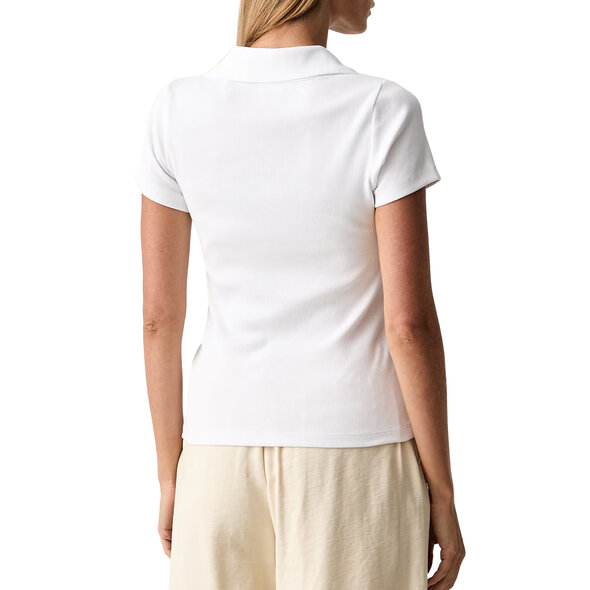 GUESS RIB V NECK POLO ΜΠΛΟΥΖΑ ΓΥΝΑΙΚΕΙΑ W6YP05K3683-G011