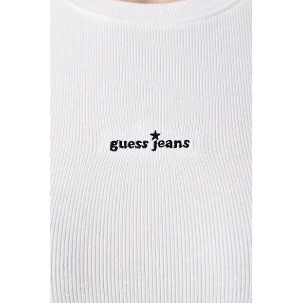 GUESS EMBRO RIB ΜΠΛΟΥΖΑ ΓΥΝΑΙΚΕΙΑ W6YP14K3821-G011