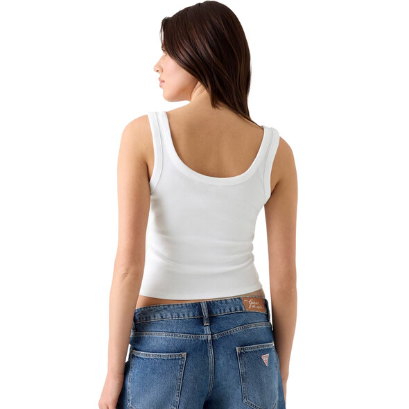 GUESS TRIANGLE RIB TANK TOP ΓΥΝΑΙΚΕΙΟ W6YP51K4539-G011