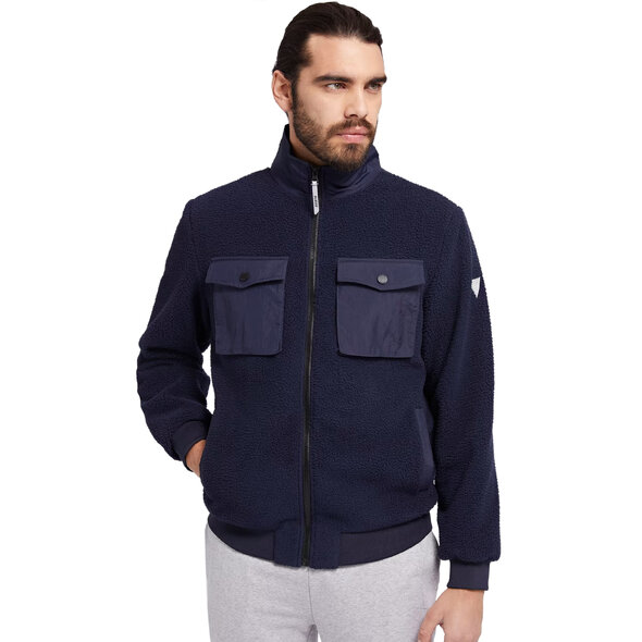 GUESS 'RAGGIE' SHERPA ΖΑΚΕΤΑ ΑΝΔΡΙΚΗ Z2BL07KBCQ0-G7V2