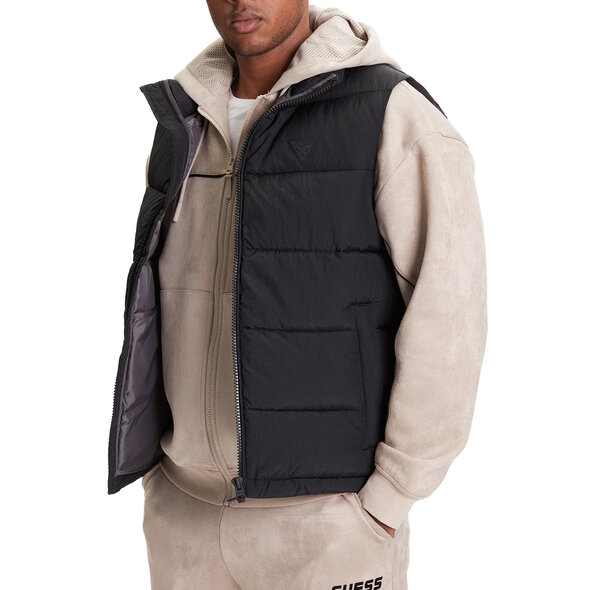 GUESS 'NEW ROHAN' QUILTED ΓΙΛΕΚΟ ΑΝΔΡΙΚΟ Z5YL08WGTN0-JBLK