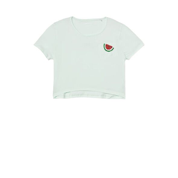 GUESS CROP ΠΑΙΔΙΚΗ ΜΠΛΟΥΖΑ ΚΟΡΙΤΣΙ J6GI10K6YW4-G7FK