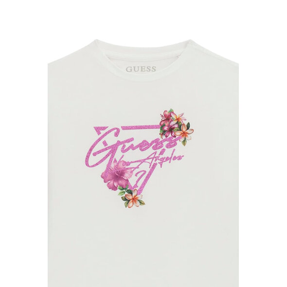 GUESS ΠΑΙΔΙΚΗ CROP ΜΠΛΟΥΖΑ ΚΟΡΙΤΣΙ J6GI15K6YW4-G011