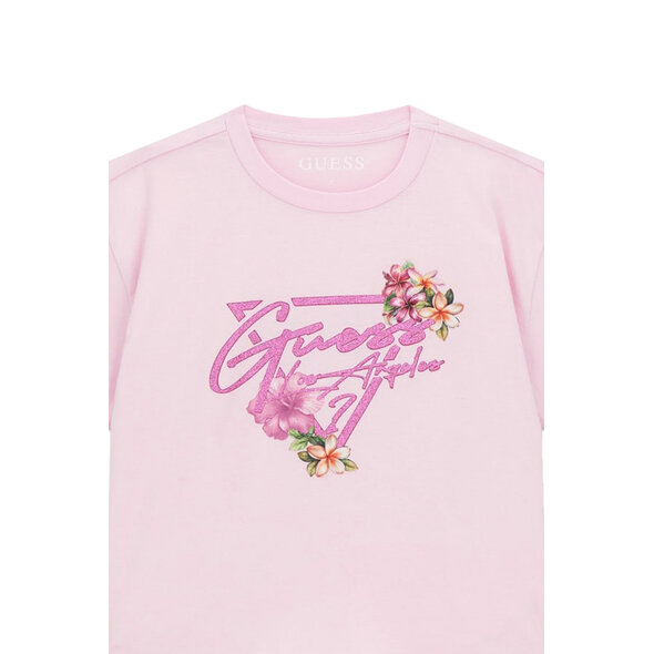 GUESS ΠΑΙΔΙΚΗ CROP ΜΠΛΟΥΖΑ ΚΟΡΙΤΣΙ J6GI15K6YW4-G67D