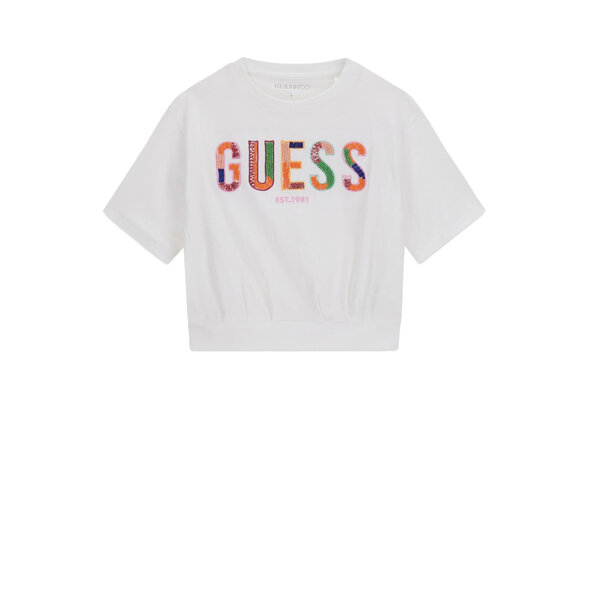 GUESS ΠΑΙΔΙΚΗ OVERSIZE BOXY ΜΠΛΟΥΖΑ ΚΟΡΙΤΣΙ J6GI16K6YW4-G011