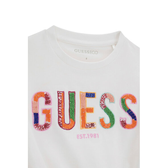 GUESS ΠΑΙΔΙΚΗ OVERSIZE BOXY ΜΠΛΟΥΖΑ ΚΟΡΙΤΣΙ J6GI16K6YW4-G011