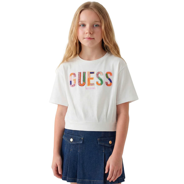 GUESS ΠΑΙΔΙΚΗ OVERSIZE BOXY ΜΠΛΟΥΖΑ ΚΟΡΙΤΣΙ J6GI16K6YW4-G011
