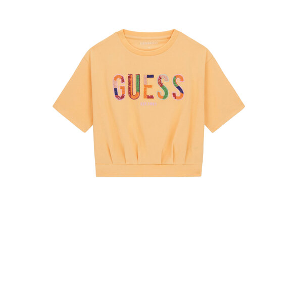 GUESS ΠΑΙΔΙΚΗ OVERSIZE BOXY ΜΠΛΟΥΖΑ ΚΟΡΙΤΣΙ J6GI16K6YW4-G3E1