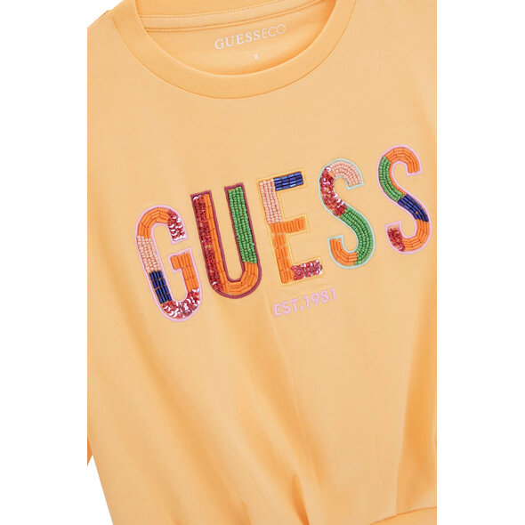 GUESS ΠΑΙΔΙΚΗ OVERSIZE BOXY ΜΠΛΟΥΖΑ ΚΟΡΙΤΣΙ J6GI16K6YW4-G3E1