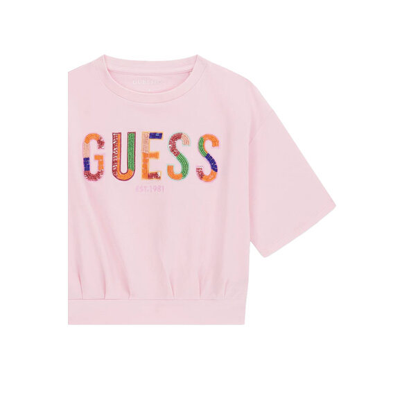 GUESS ΠΑΙΔΙΚΗ OVERSIZE BOXY ΜΠΛΟΥΖΑ ΚΟΡΙΤΣΙ J6GI16K6YW4-G67D