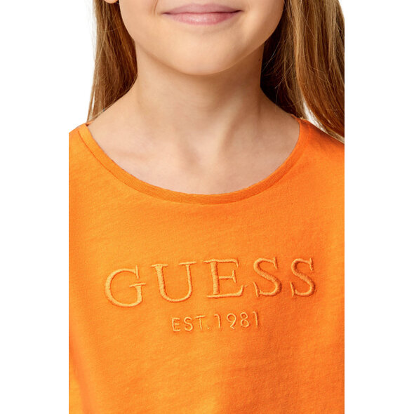 GUESS CROP ΠΑΙΔΙΚΗ ΜΠΛΟΥΖΑ ΚΟΡΙΤΣΙ J6GI17K8HM4-G3E1