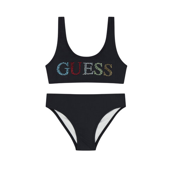 GUESS ΠΑΙΔΙΚΗ ΣΕΤ BIKINI ΜΑΓΙΩ ΚΟΡΙΤΣΙ J6GZ28KCA60-JBLK