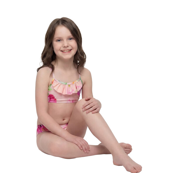 GUESS ΠΑΙΔΙΚΟ ΣΕΤ BIKINI ΜΑΓΙΩ ΚΟΡΙΤΣΙ J6GZ34MC052-P9LB