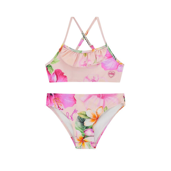 GUESS ΠΑΙΔΙΚΟ ΣΕΤ BIKINI ΜΑΓΙΩ ΚΟΡΙΤΣΙ J6GZ34MC052-P9LB