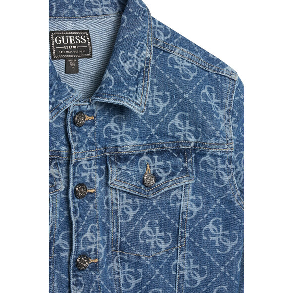 GUESS ΠΑΙΔΙΚΟ DENIM JACKET ΚΟΡΙΤΣΙ J6RL02D5FM0-XI4G