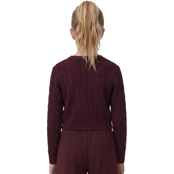 GUESS CROP ΠΑΙΔΙΚΗ ΠΛΕΚΤΗ ΜΠΛΟΥΖΑ ΚΟΡΙΤΣΙ J6YR11Z0843-A40T