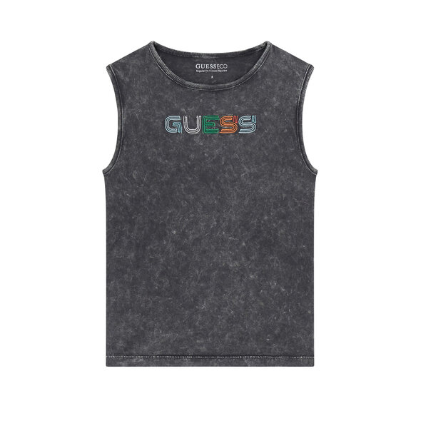 GUESS OVERSIZE ΠΑΙΔΙΚΗ ΑΜΑΝΙΚΗ ΜΠΛΟΥΖΑ ΑΓΟΡΙ L6GI15K8HM4-JBLK