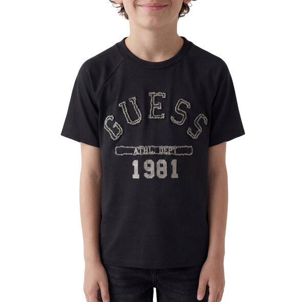GUESS ΠΑΙΔΙΚΗ OVERSIZE GMT DYE ΜΠΛΟΥΖΑ ΑΓΟΡΙ L6GI23K8HM4-JBLK
