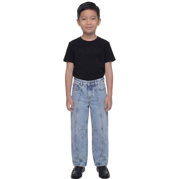GUESS 'RIGID' RELAXED BALLOON DENIM ΠΑΙΔΙΚΟ ΠΑΝΤΕΛΟΝΙ ΑΓΟΡΙ L6YA09D1233-LCIW