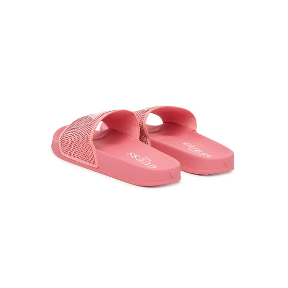 GUESS BEACH RHINESTONES SLIDERS ΓΥΝΑΙΚΕΙΕΣ E6GZ16BB00F-FK0H