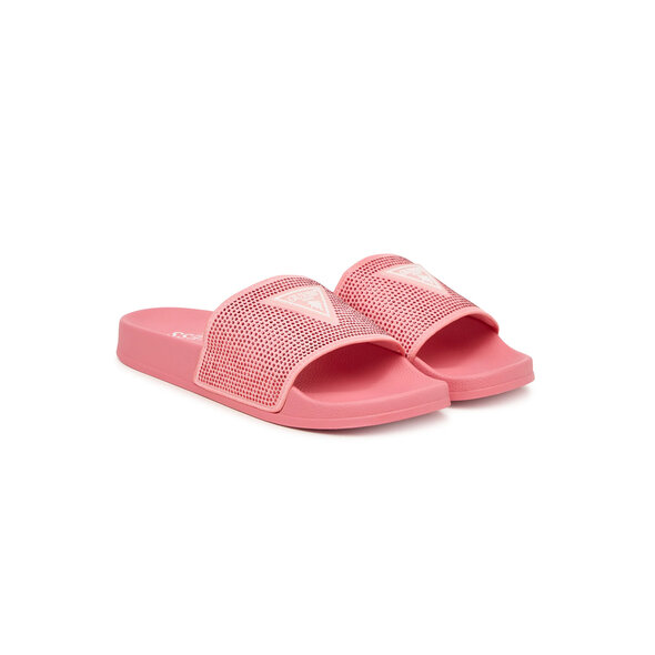 GUESS BEACH RHINESTONES SLIDERS ΓΥΝΑΙΚΕΙΕΣ E6GZ16BB00F-FK0H