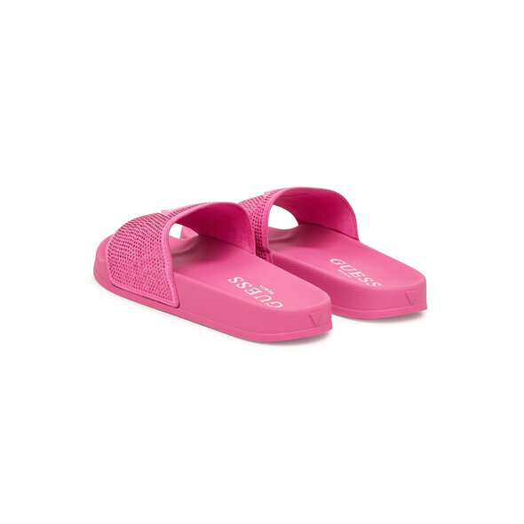 GUESS BEACH RHINESTONES SLIDERS ΓΥΝΑΙΚΕΙΕΣ E6GZ16BB00F-G6J7