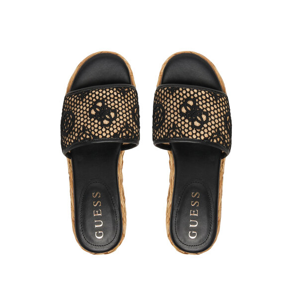 GUESS 'BINATA' ΠΛΑΤΦΟΡΜΕΣ ΓΥΝΑΙΚΕΙΕΣ FLJBIAFAL04-BLKNA