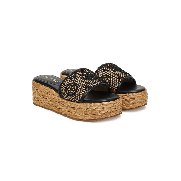 GUESS 'BINATA' ΠΛΑΤΦΟΡΜΕΣ ΓΥΝΑΙΚΕΙΕΣ FLJBIAFAL04-BLKNA