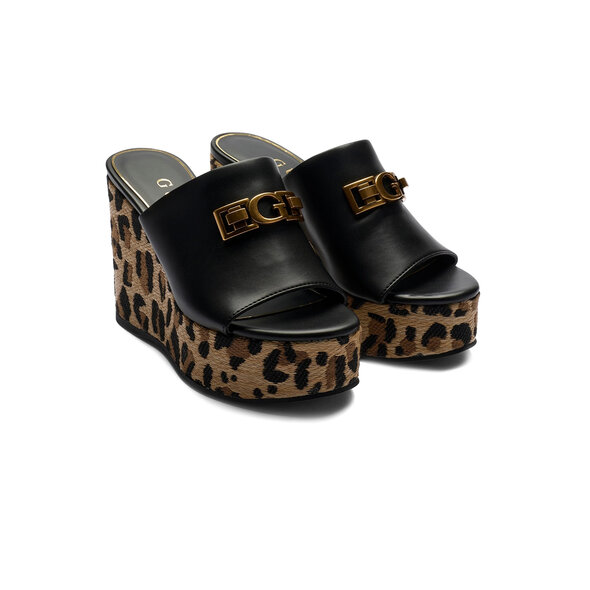 GUESS 'EVENZA3' ΠΛΑΤΦΟΡΜΕΣ ΓΥΝΑΙΚΕΙΕΣ FLJE3VELE04-BLACK