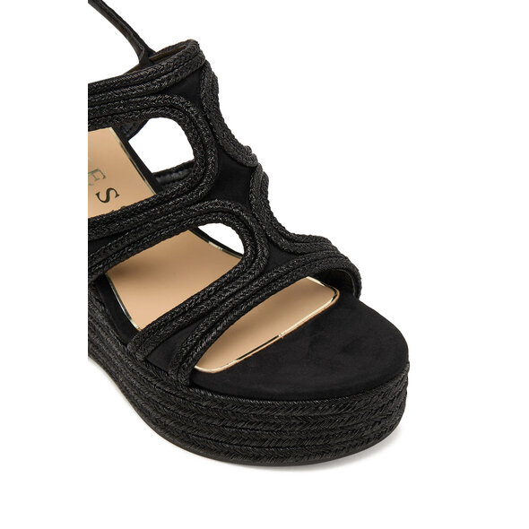 GUESS 'EVERS' ΠΛΑΤΦΟΡΜΕΣ ΓΥΝΑΙΚΕΙΕΣ FLJERSFAB04-BLACK
