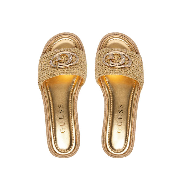 GUESS 'KAYLIS' ΣΑΝΔΑΛΙΑ ΓΥΝΑΙΚΕΙΑ FLJKLIFAB03-GOLD