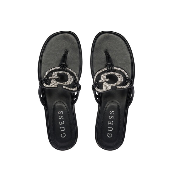 GUESS 'SAIMAS' ΣΑΝΔΑΛΙΑ ΓΥΝΑΙΚΕΙΑ FLJSM2SAT21-BLACK