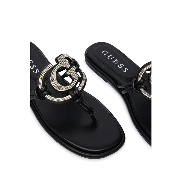 GUESS 'SAIMAS' ΣΑΝΔΑΛΙΑ ΓΥΝΑΙΚΕΙΑ FLJSM2SAT21-BLACK