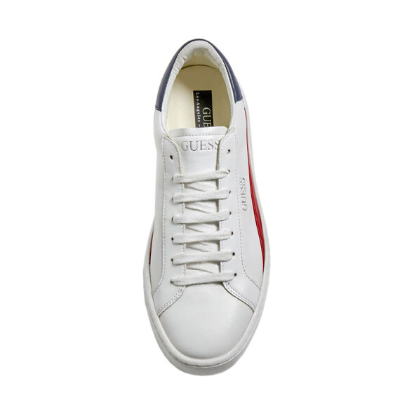 GUESS 'VERONA' ΔΕΡΜΑΤΙΝΑ SNEAKERS ΑΝΔΡIKA FM8VERLEA12-WHIRE
