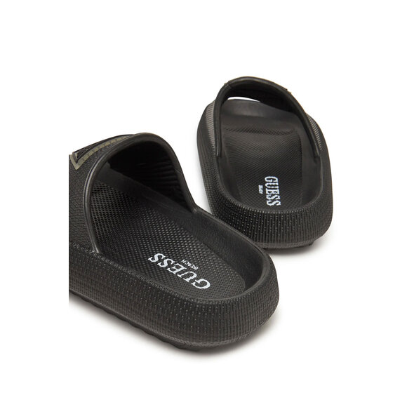 GUESS ΠΑΙΔΙΚΕΣ RUBBER SLIDERS UNISEX H5GZ03WG5X0-JBLK
