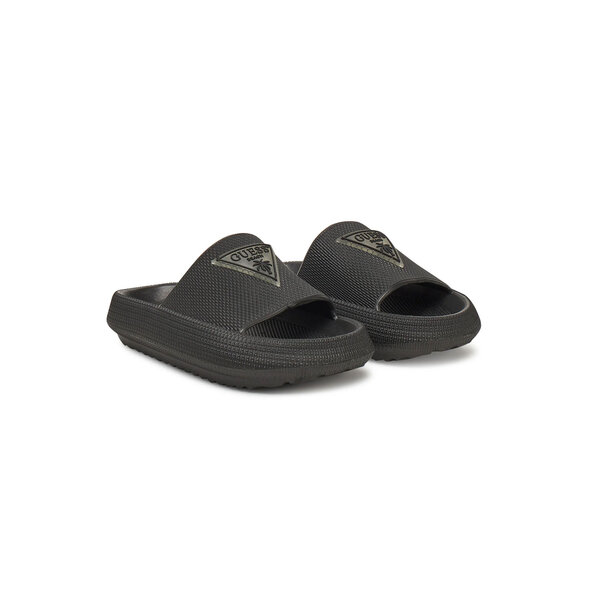 GUESS ΠΑΙΔΙΚΕΣ RUBBER SLIDERS UNISEX H5GZ03WG5X0-JBLK