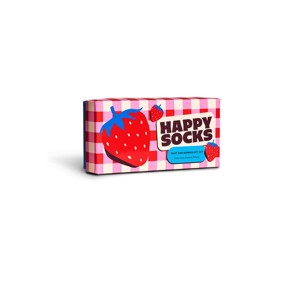HAPPY SOCKS 'FRUITS & BERRIES' 3-PACK  GIFT SET ΠΑΙΔΙΚΕΣ ΚΑΛΤΣΕΣ ΚΟΡΙΤΣΙ P000337-1000