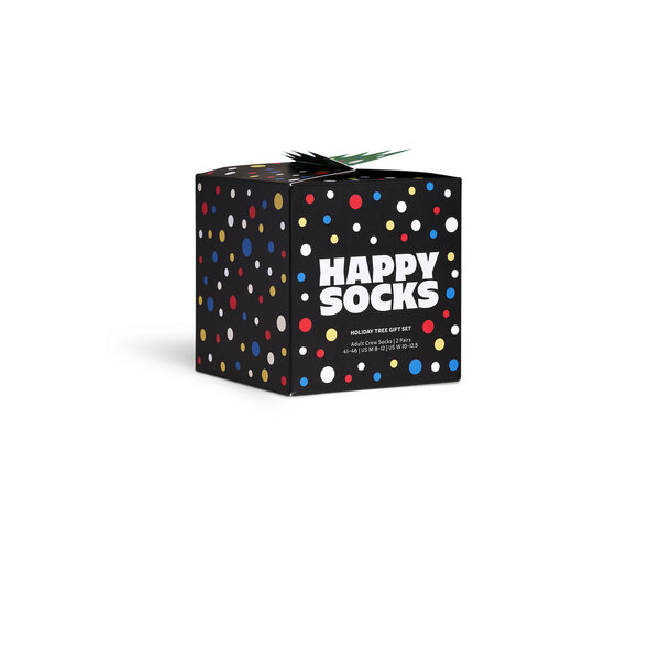 HAPPY SOCKS 'HOLIDAY TREE' 2-PACK GIFT SET ΚΑΛΤΣΕΣ ΑΝΔΡΙΚΕΣ P001737-1000