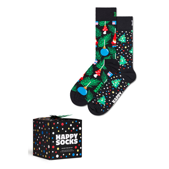 HAPPY SOCKS 'HOLIDAY TREE' 2-PACK GIFT SET ΚΑΛΤΣΕΣ ΑΝΔΡΙΚΕΣ P001737-1000