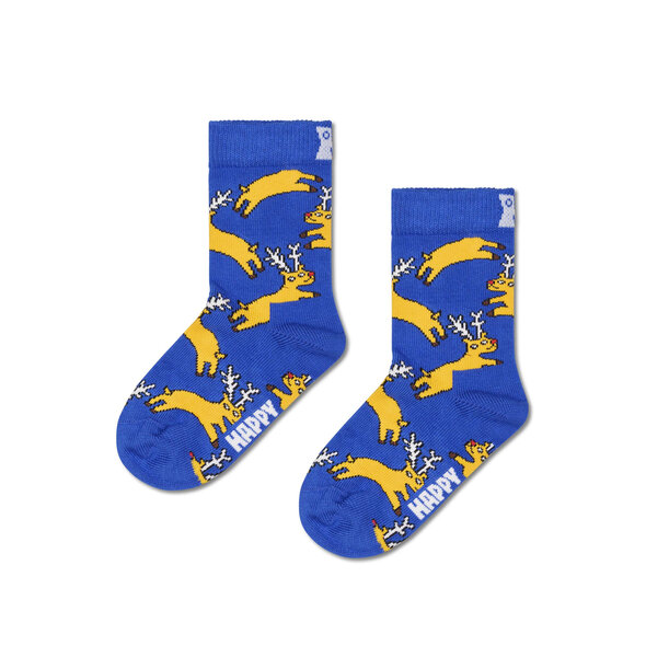 HAPPY SOCKS 'SANTA AND HIS HELPER' 3-PACK GIFT SET ΠΑΙΔΙΚΕΣ ΚΑΛΤΣΕΣ ΑΓΟΡΙ P003353-1000