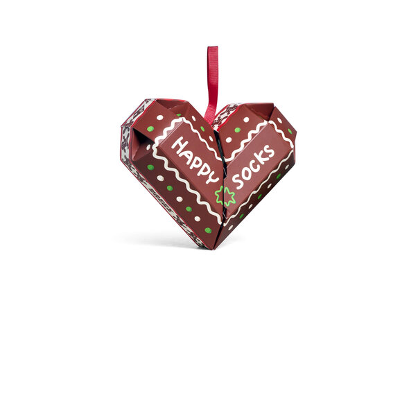 HAPPY SOCKS 'GINGERBREAD HEART' 2-PACK GIFT SET ΚΑΛΤΣΕΣ ΓΥΝΑΙΚΕΙΕΣ P003375-1000