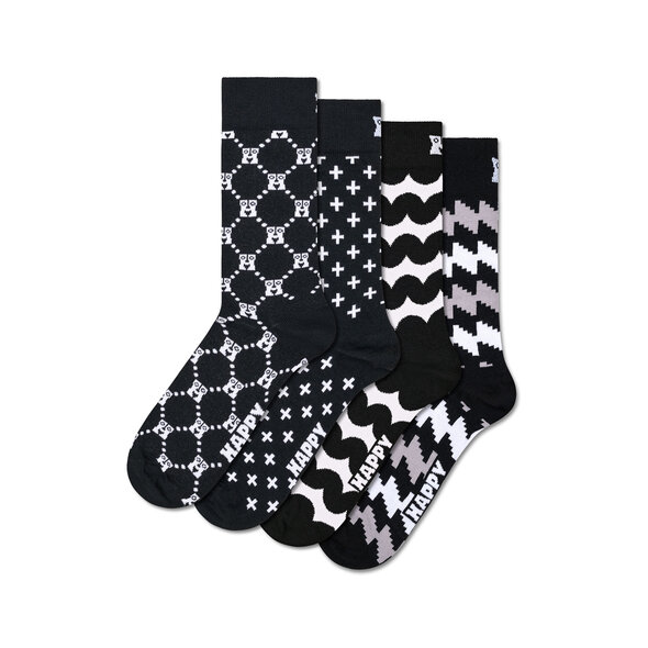 HAPPY SOCKS 4-PACK 'GRAPHIC' ΚΑΛΤΣΕΣ ΑΝΔΡΙΚΕΣ P006097-1000