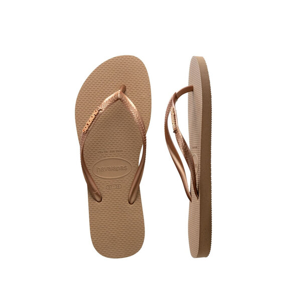 HAVAIANAS 'SLIM LOGO METALLIC' ΣΑΓΙΟΝΑΡΕΣ ΓΥΝΑΙΚΕΙΕΣ 4119875-03581
