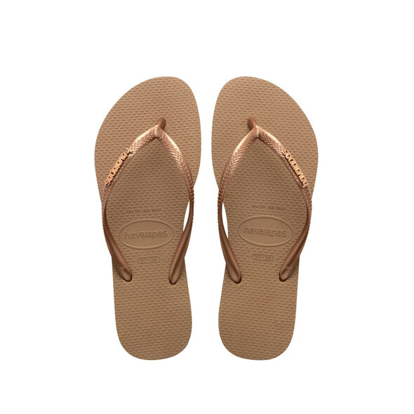 HAVAIANAS 'SLIM LOGO METALLIC' ΣΑΓΙΟΝΑΡΕΣ ΓΥΝΑΙΚΕΙΕΣ 4119875-03581