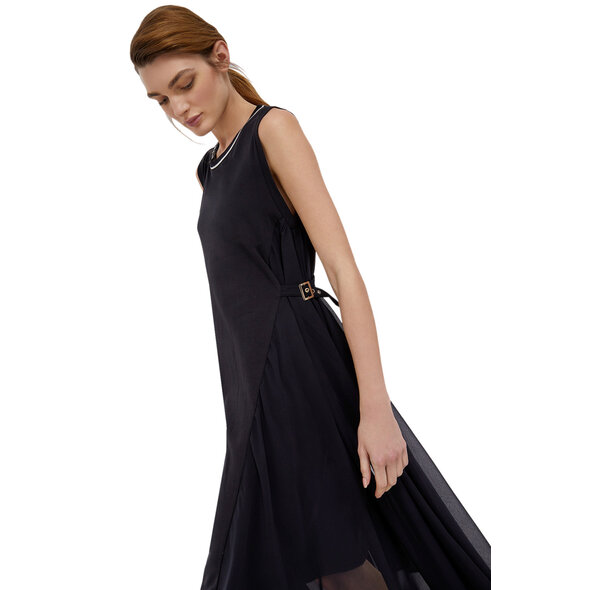 LIU JO ΦΟΡΕΜΑ ΓΥΝΑΙΚEIO ME CHIFFON TA2180J0088-22222