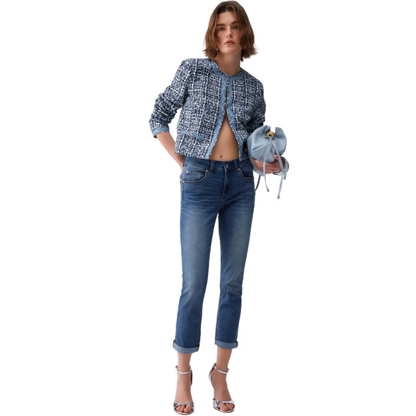 LIU JO 'MONROE' DENIM ΠΑΝΤΕΛΟΝΙ ΓΥΝΑΙΚΕΙΟ UA6006D0318-79012