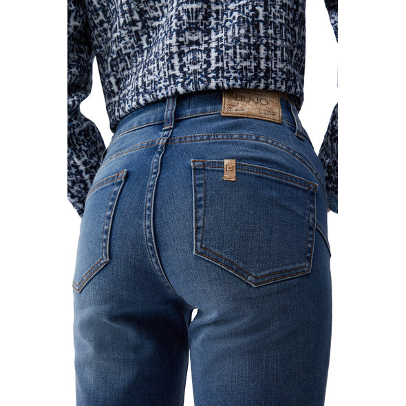 LIU JO 'MONROE' DENIM ΠΑΝΤΕΛΟΝΙ ΓΥΝΑΙΚΕΙΟ UA6006D0318-79012