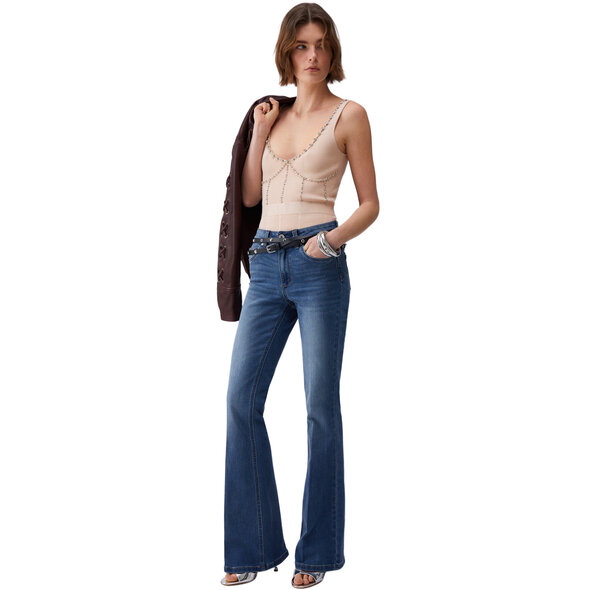 LIU JO DENIM ΠΑΝΤΕΛΟΝΙ ΓΥΝΑΙΚΕΙΟ UA6015D0318-79012